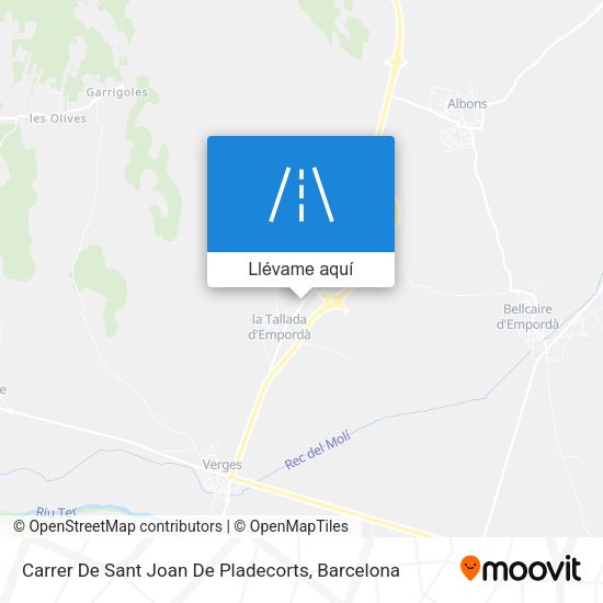 Mapa Carrer De Sant Joan De Pladecorts