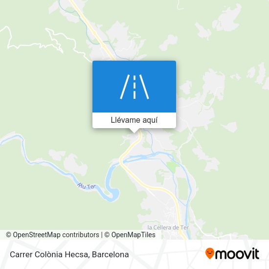 Mapa Carrer Colònia Hecsa