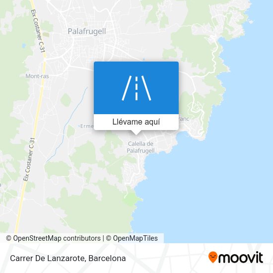 Mapa Carrer De Lanzarote