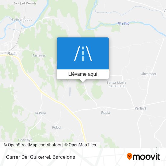 Mapa Carrer Del Guixerrel