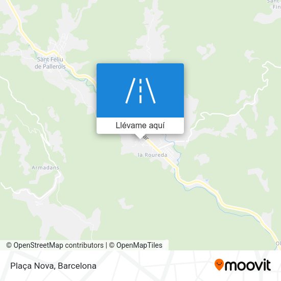 Mapa Plaça Nova