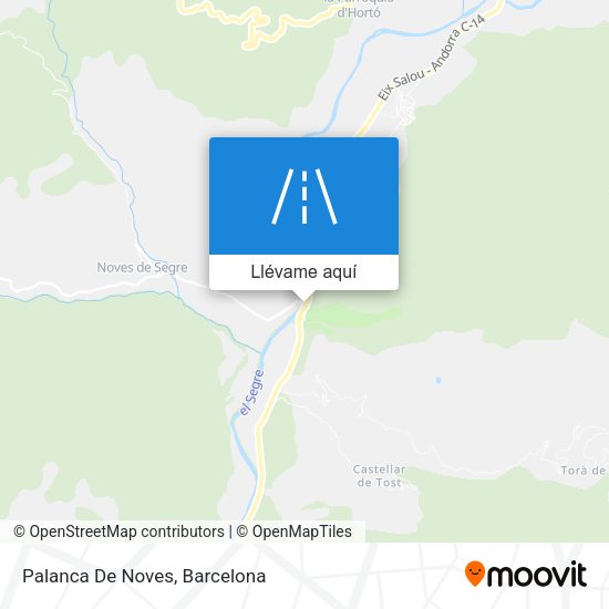 Mapa Palanca De Noves
