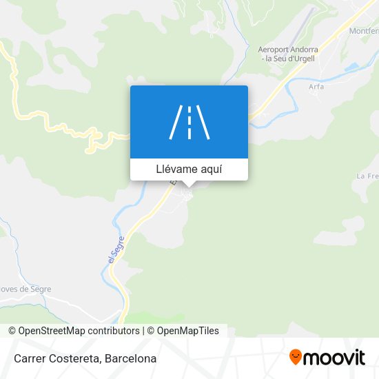 Mapa Carrer Costereta
