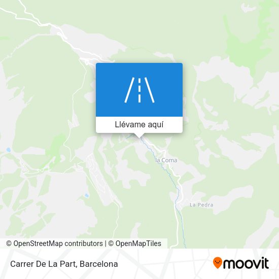 Mapa Carrer De La Part