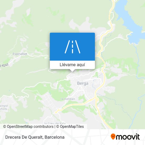Mapa Drecera De Queralt