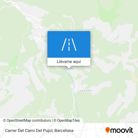 Mapa Carrer Del Camí Del Pujol