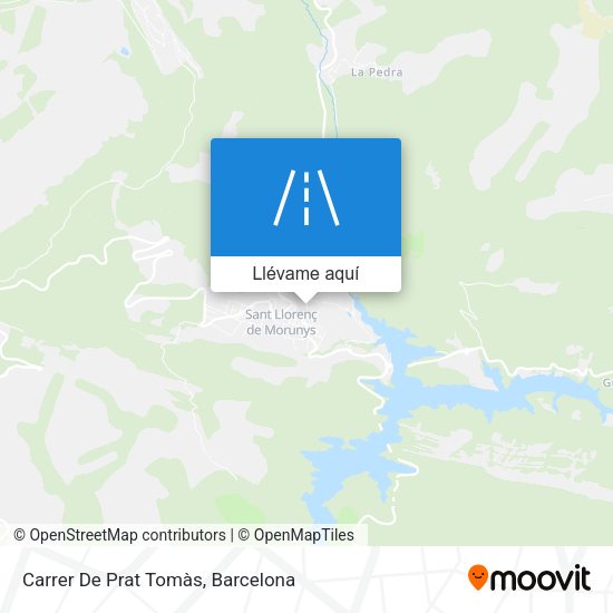Mapa Carrer De Prat Tomàs