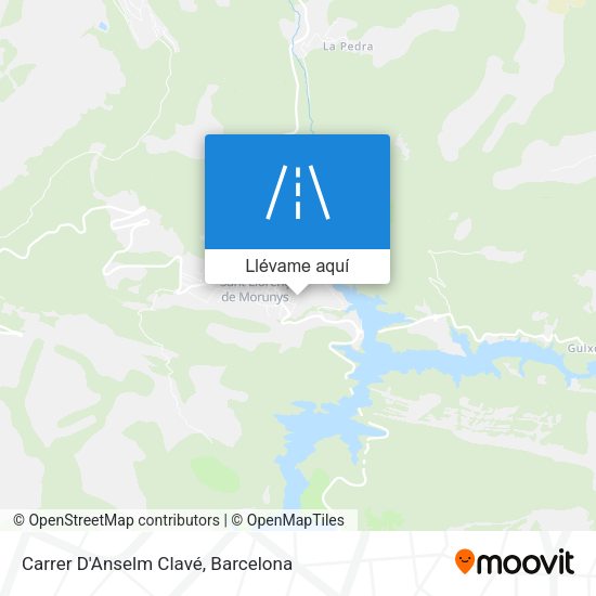 Mapa Carrer D'Anselm Clavé