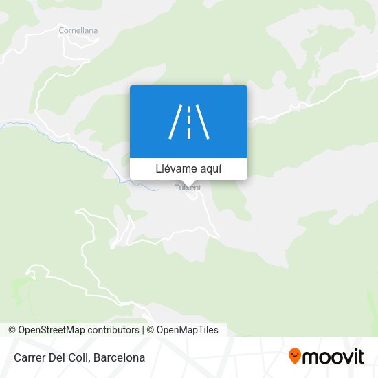 Mapa Carrer Del Coll