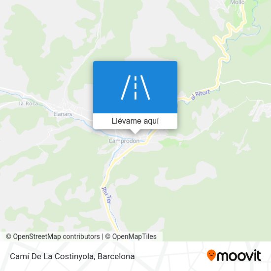 Mapa Camí De La Costinyola