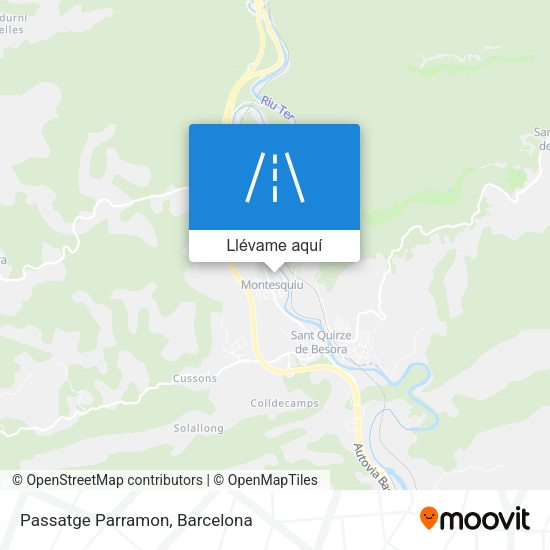 Mapa Passatge Parramon