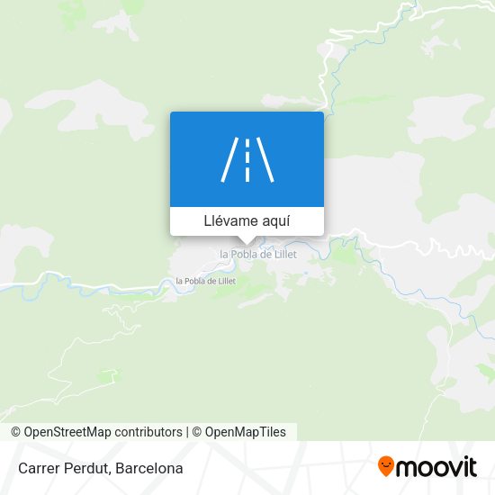 Mapa Carrer Perdut
