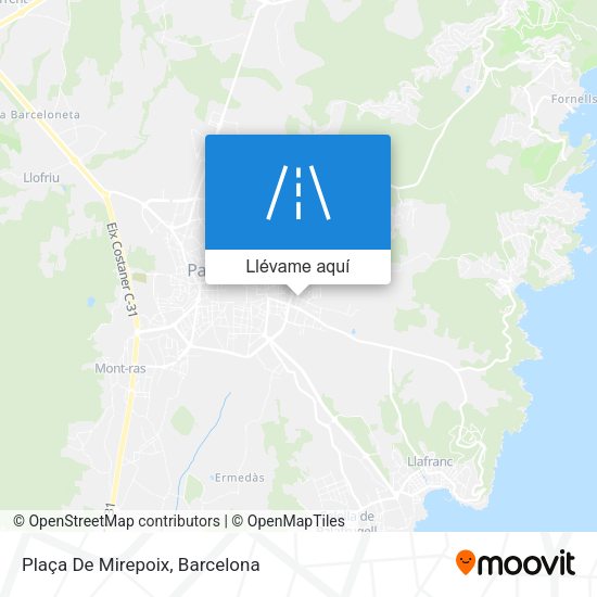 Mapa Plaça De Mirepoix