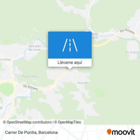 Mapa Carrer De Puntia