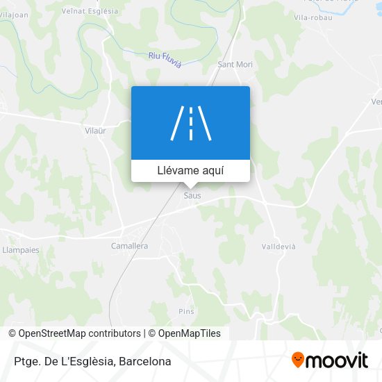 Mapa Ptge. De L'Esglèsia