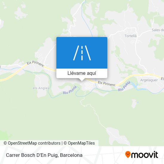 Mapa Carrer Bosch D'En Puig