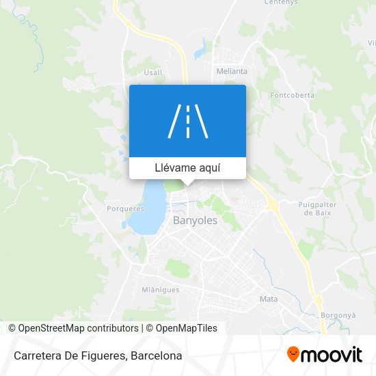 Mapa Carretera De Figueres