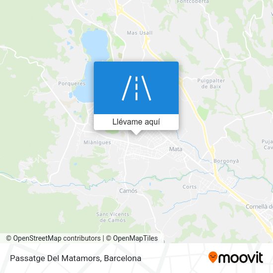 Mapa Passatge Del Matamors