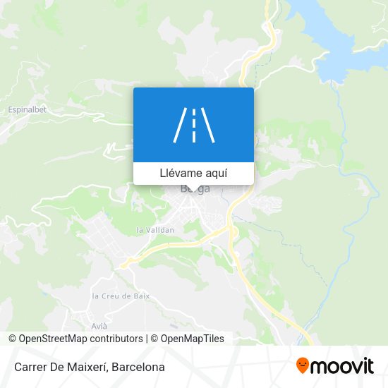 Mapa Carrer De Maixerí