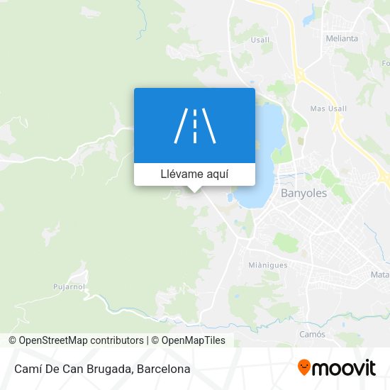 Mapa Camí De Can Brugada