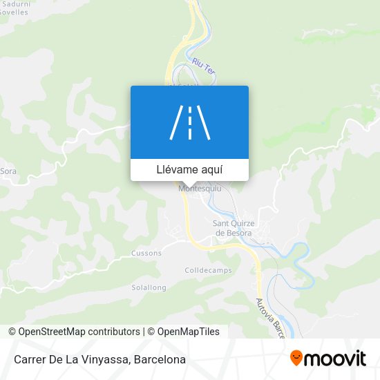 Mapa Carrer De La Vinyassa