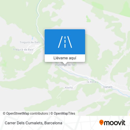 Mapa Carrer Dels Cumalets