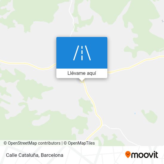Mapa Calle Cataluña