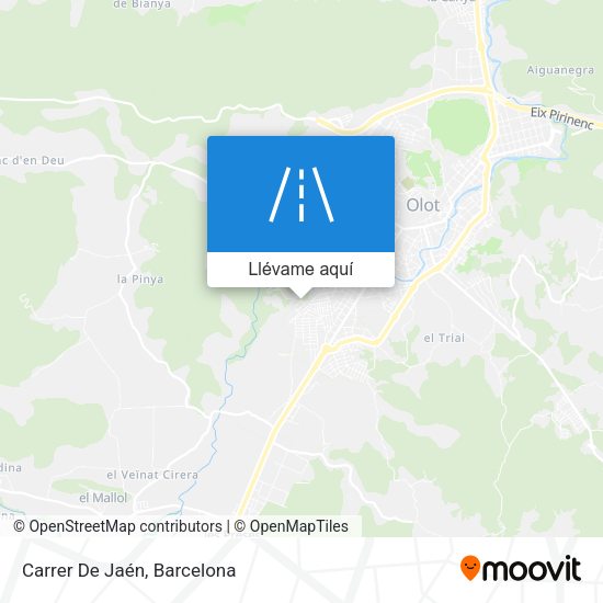 Mapa Carrer De Jaén
