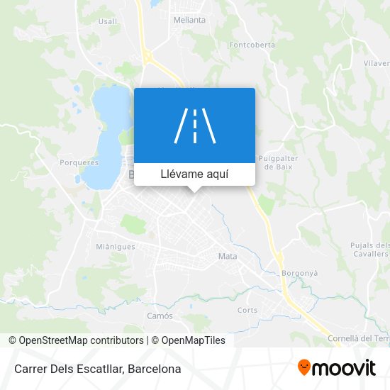 Mapa Carrer Dels Escatllar