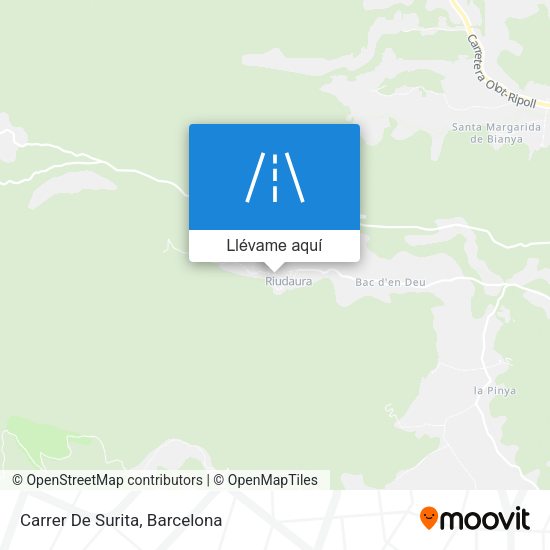 Mapa Carrer De Surita