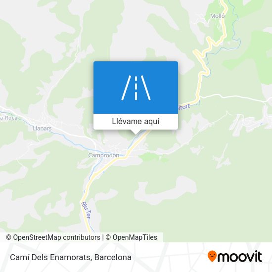 Mapa Camí Dels Enamorats