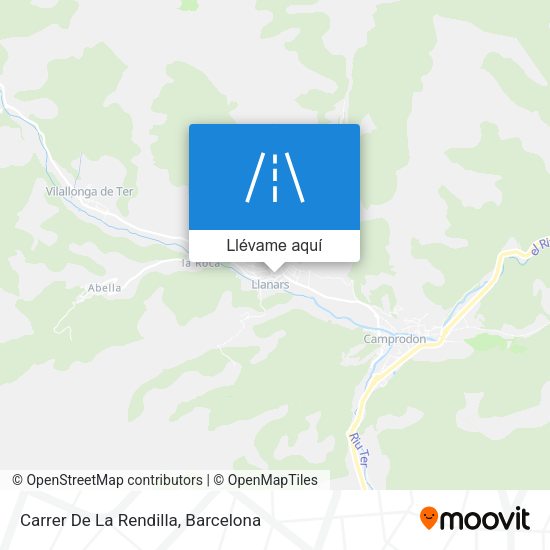 Mapa Carrer De La Rendilla