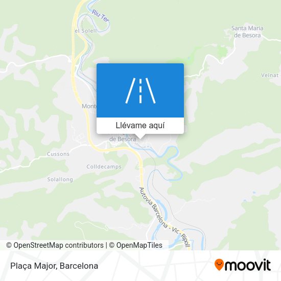 Mapa Plaça Major