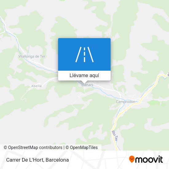 Mapa Carrer De L'Hort