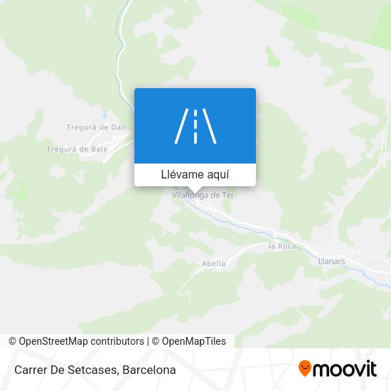 Mapa Carrer De Setcases