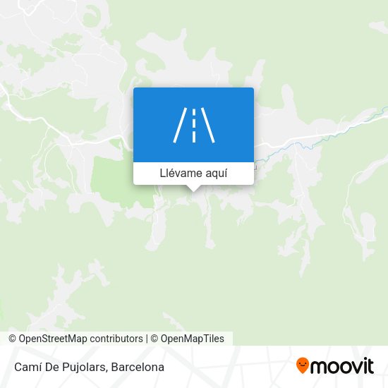 Mapa Camí De Pujolars