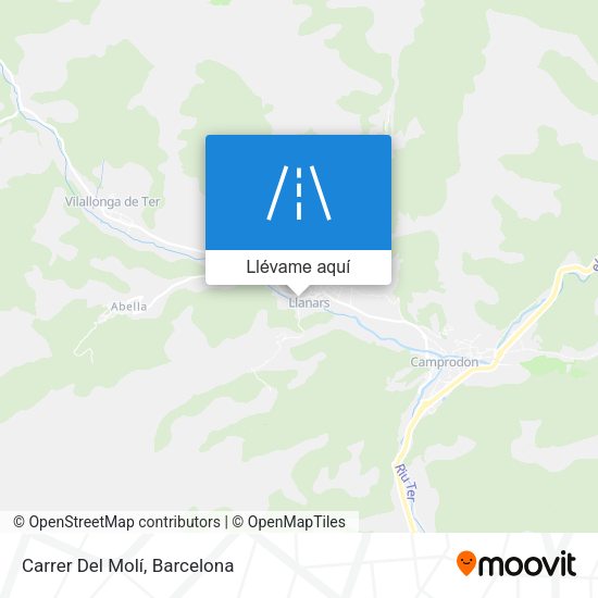 Mapa Carrer Del Molí