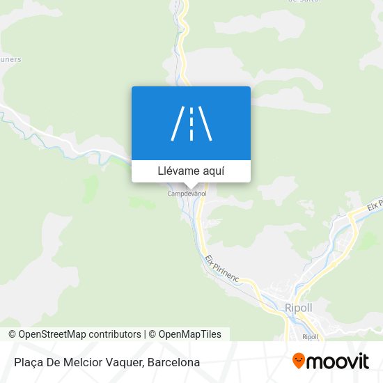 Mapa Plaça De Melcior Vaquer