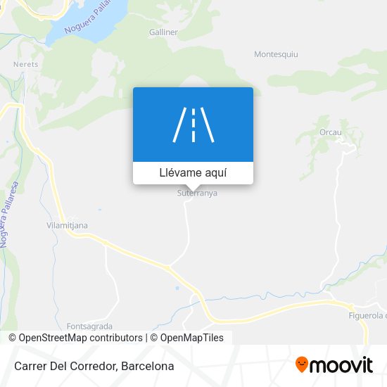 Mapa Carrer Del Corredor