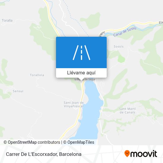 Mapa Carrer De L'Escorxador