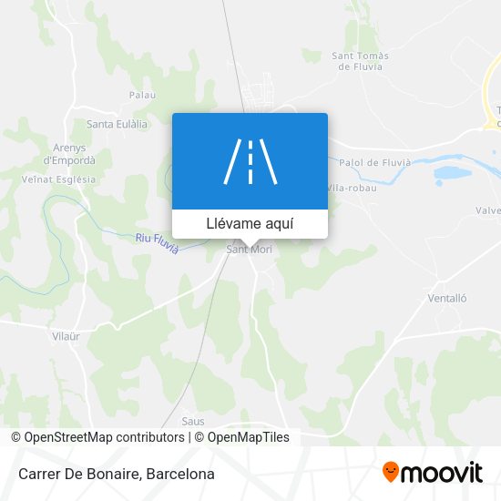 Mapa Carrer De Bonaire