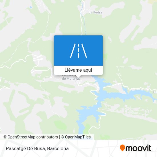 Mapa Passatge De Busa
