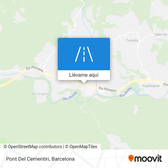 Mapa Pont Del Cementiri