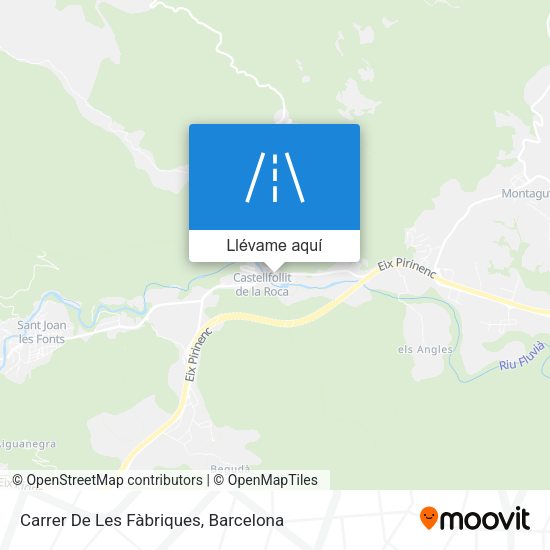 Mapa Carrer De Les Fàbriques