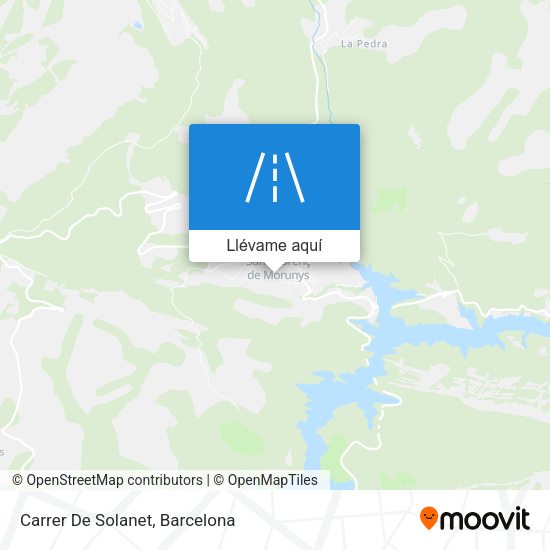 Mapa Carrer De Solanet