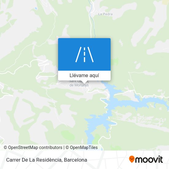 Mapa Carrer De La Residència