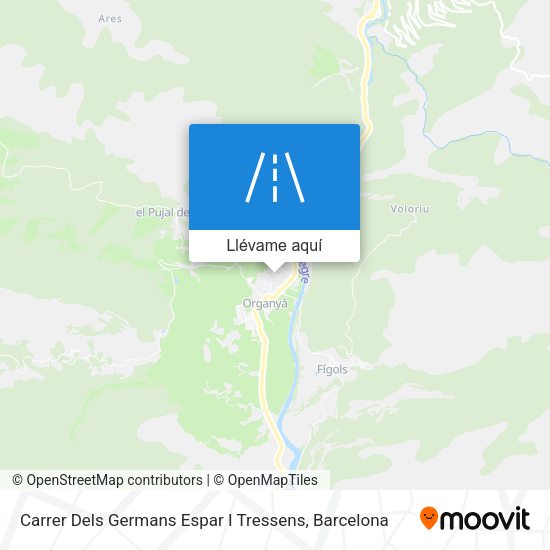 Mapa Carrer Dels Germans Espar I Tressens