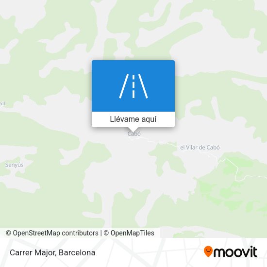 Mapa Carrer Major