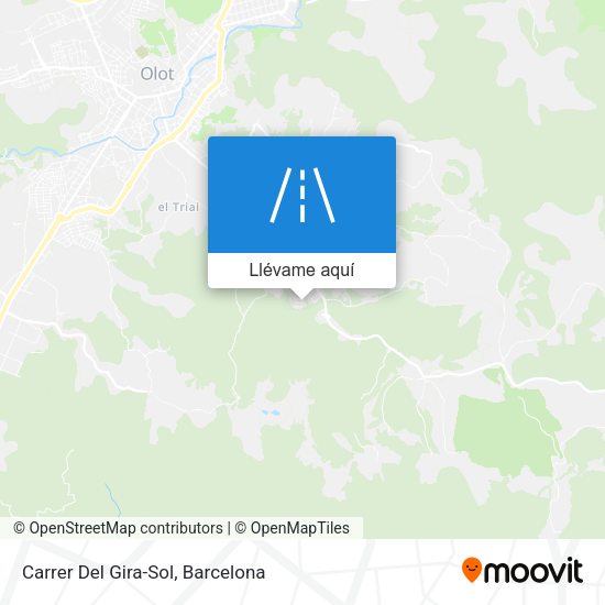 Mapa Carrer Del Gira-Sol
