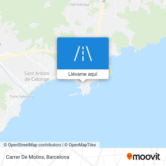 Mapa Carrer De Molins
